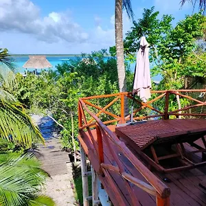 Habitación en casa particular Ensueno, Lagoon Private Front, Bacalar